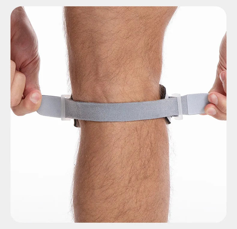 2 pcs knee pad Adjustable Knee Strap Patellar Tendon Pressurized Protector Support Slider Pad Guard Badminton Running