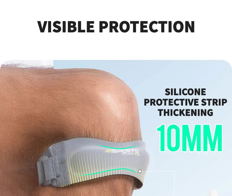 2 pcs knee pad Adjustable Knee Strap Patellar Tendon Pressurized Protector Support Slider Pad Guard Badminton Running