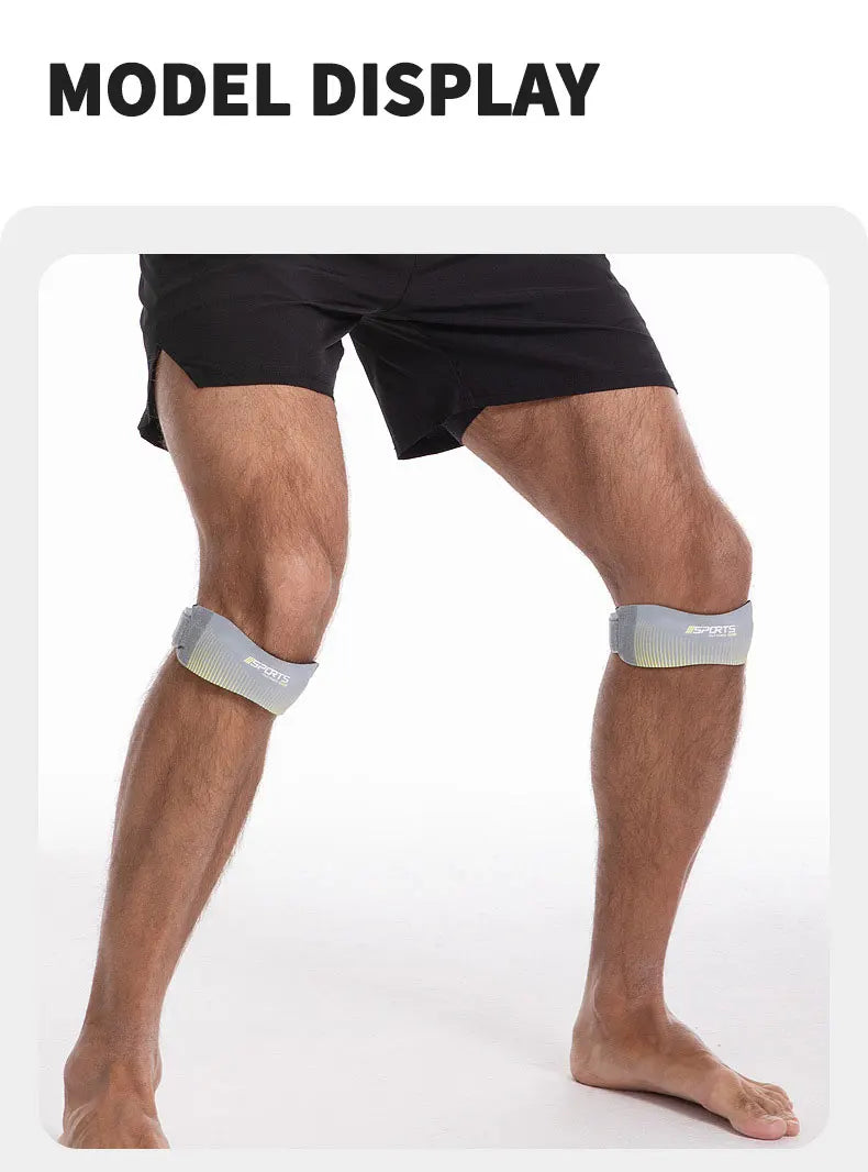 2 pcs knee pad Adjustable Knee Strap Patellar Tendon Pressurized Protector Support Slider Pad Guard Badminton Running