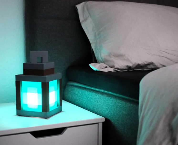 Minecraft 3D Printed Pixel LED Light